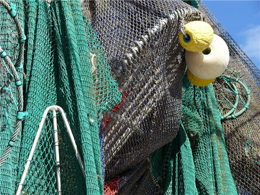 USED FISHING NET